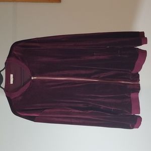Velvet Zip Jacket